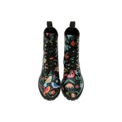 DOGO Boots - Flower & Birds BLACK 13 DOGO Boots - Flower & Birds BLACK -DOGO Trend Rabattwelt dogo boots flower birds black7