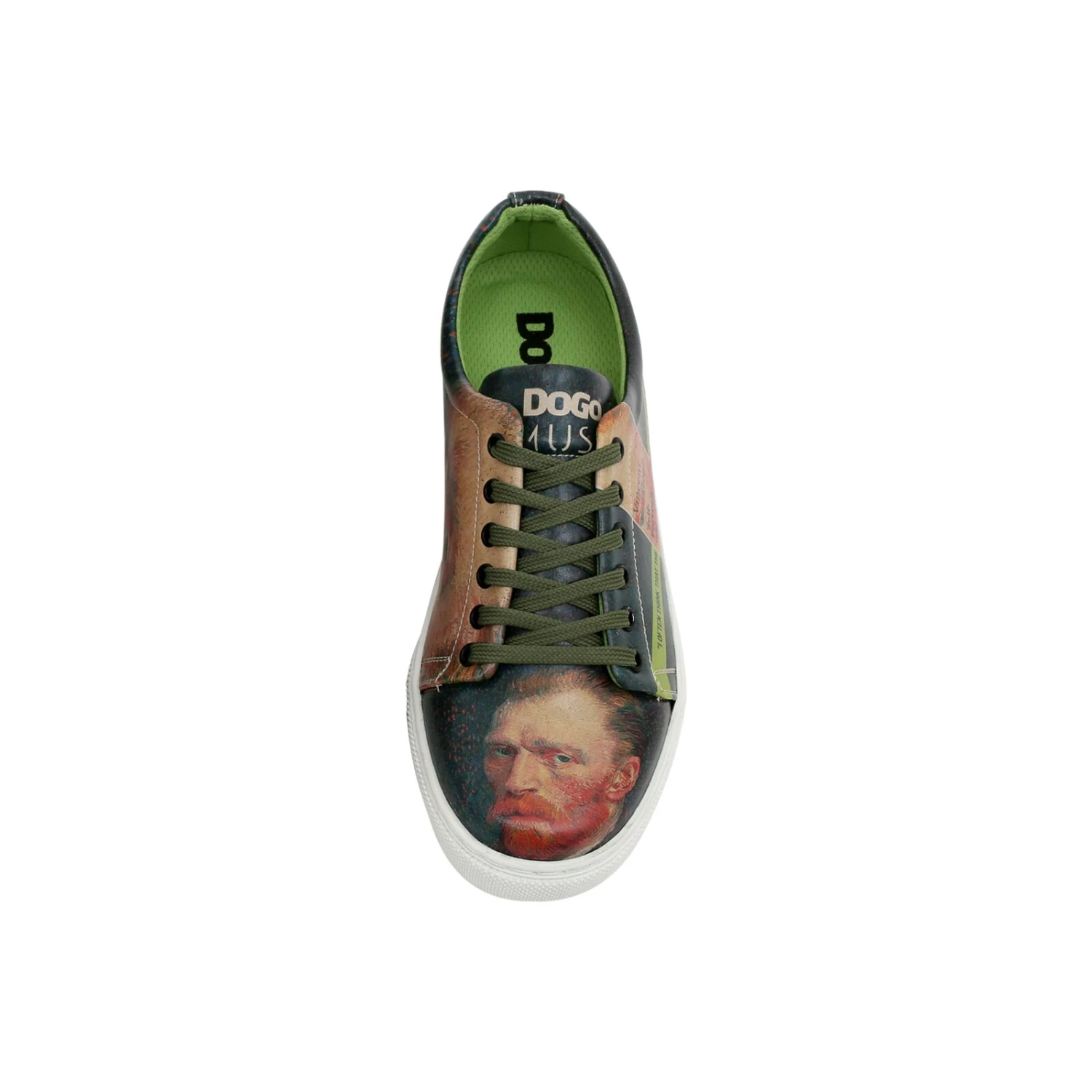 DOGO Muse Sneaker - Vincent Van Gogh Self Portrait 2 DOGO Muse Sneaker - Vincent Van Gogh Self Portrait – Bild 2